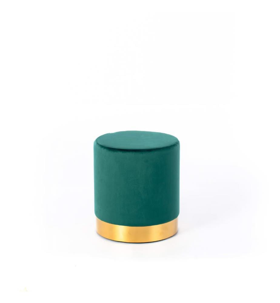 Mou Samt Pouf 36x40 cm