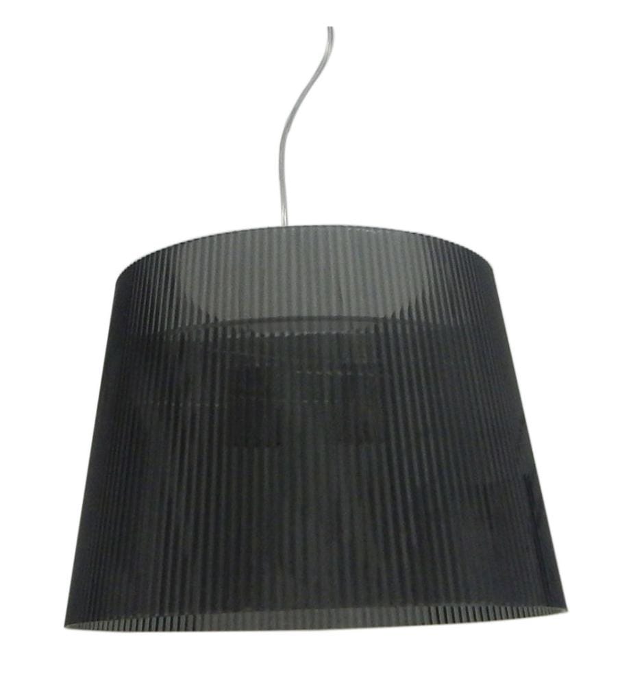 Acryl-Deckenleuchter 38x26 cm - Grau