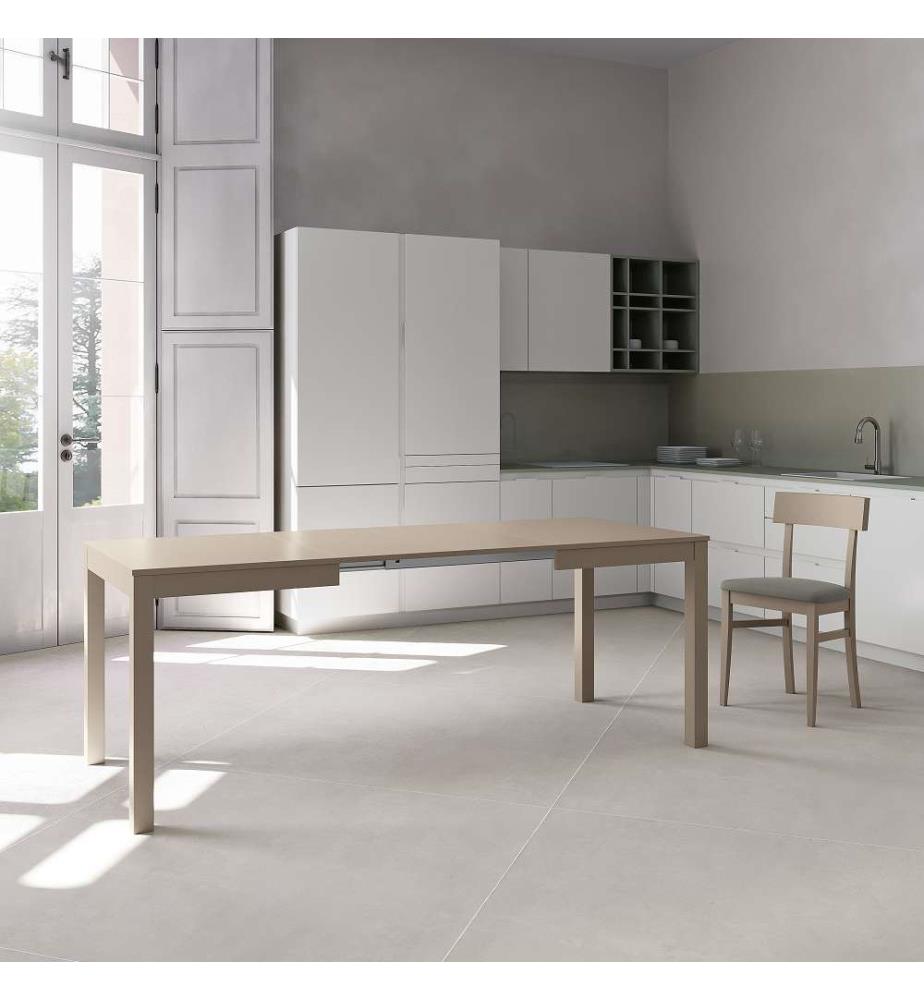 Traffic Ausziehbarer Esstisch 130/210x80 cm - Taupe