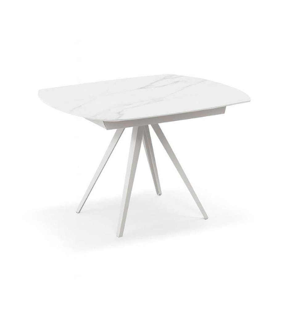 Kyoto Ausziehbarer Tisch 140/200x90 cm - Weiss