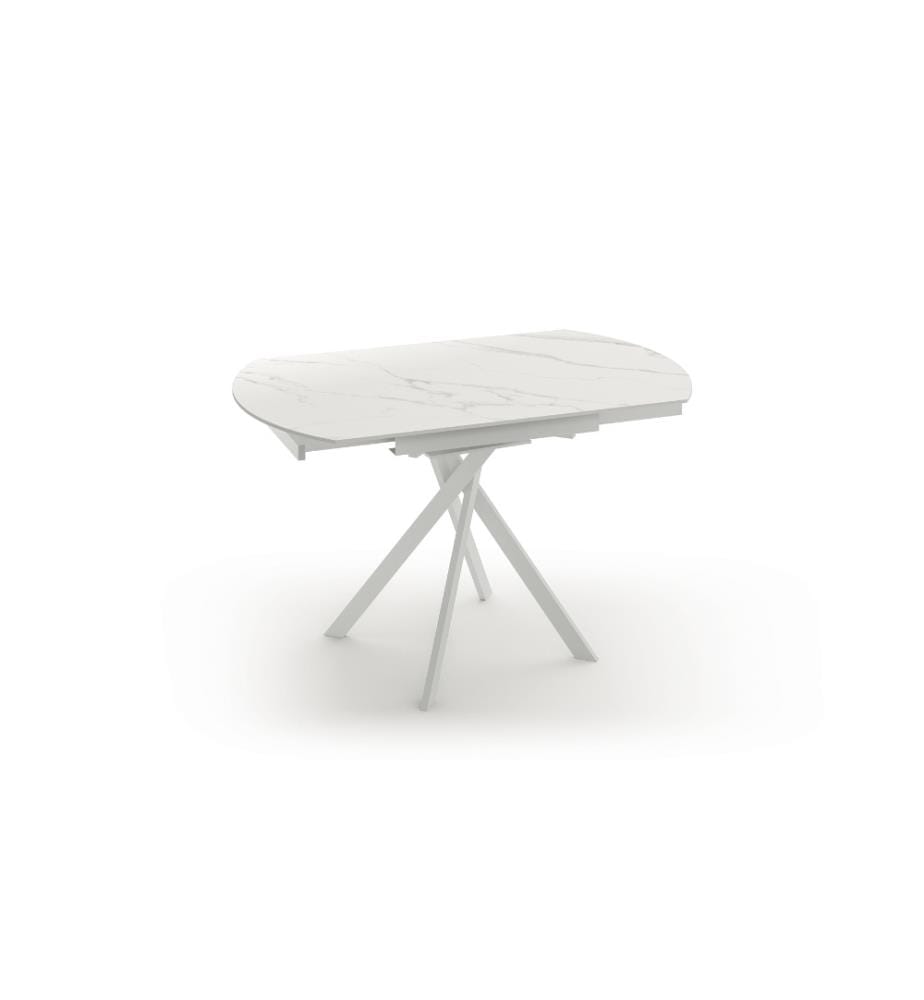 Tisch Roll - Weiss