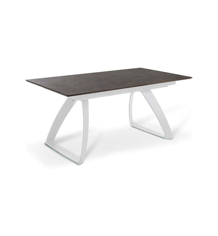 Barret Ausziehbarer Tisch 170/270x90 cm - Rost Weiss