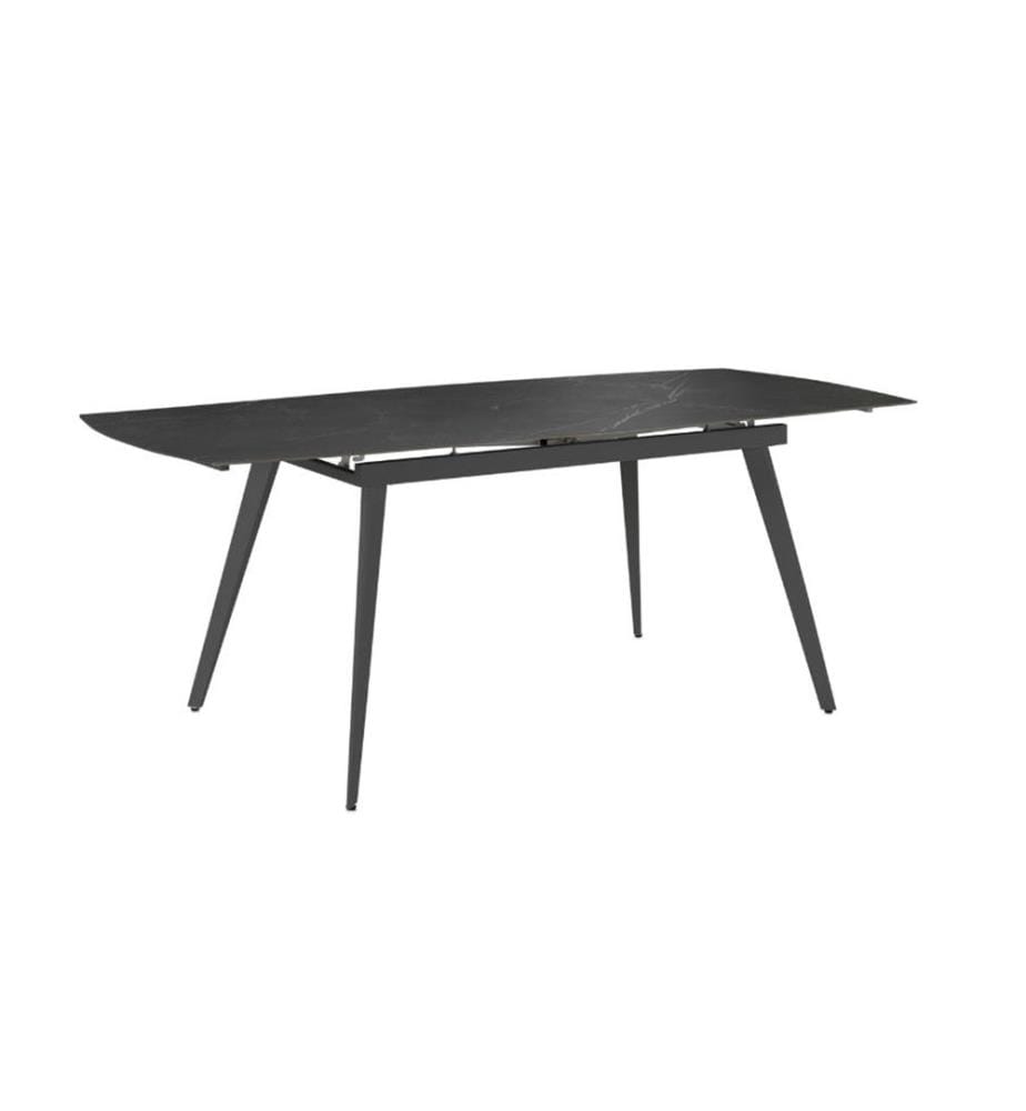 Nicolas Ausziehbarer Tisch 140/170/200x90 cm - Schwarz