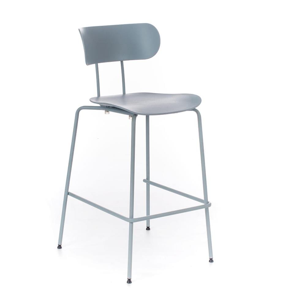 4er-Set Sam Polypropylen-Hocker 51x45x98 cm - Hellblau