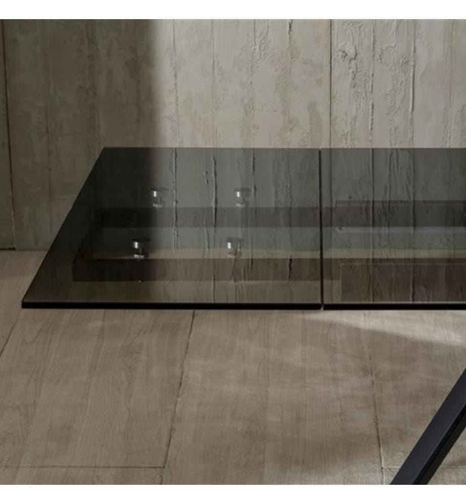 Smokey Ausziehbarer Tisch 160/240x90 cm - Schwarz