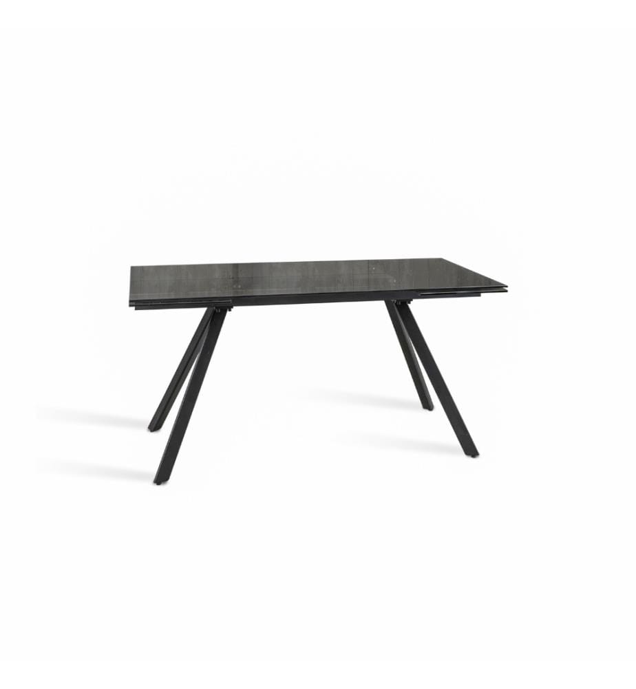 Smokey Ausziehbarer Tisch 160/240x90 cm - Schwarz