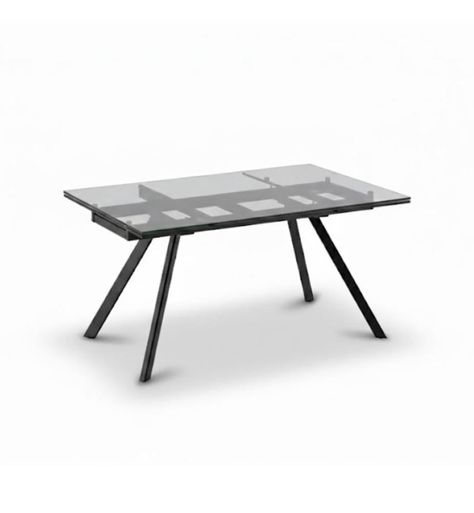 Smokey Ausziehbarer Tisch 160/240x90 cm - Schwarz