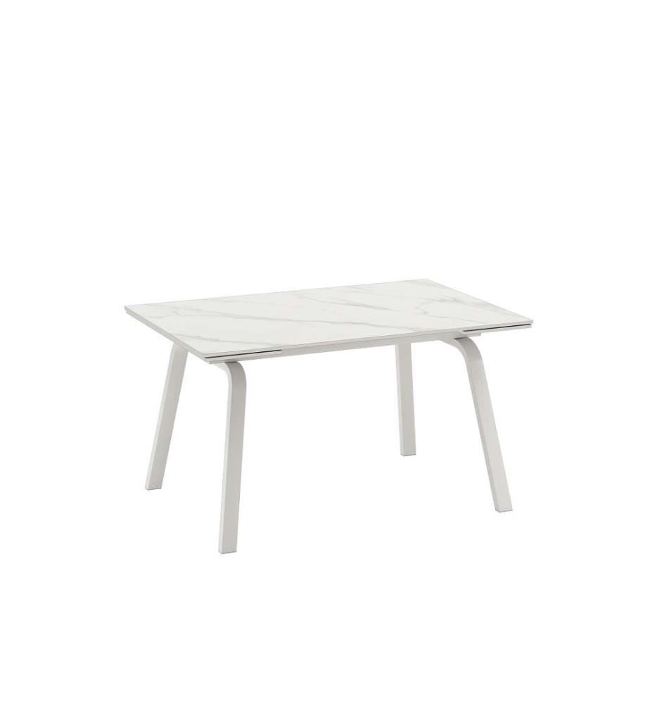 Dylan Ausziehbarer Tisch 140/200x80 cm - Weiss