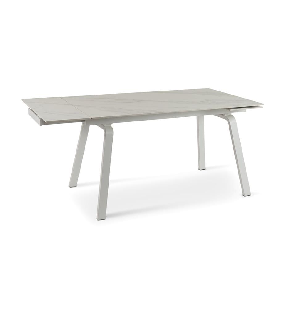 Dylan Ausziehbarer Tisch 140/200x80 cm - Weiss