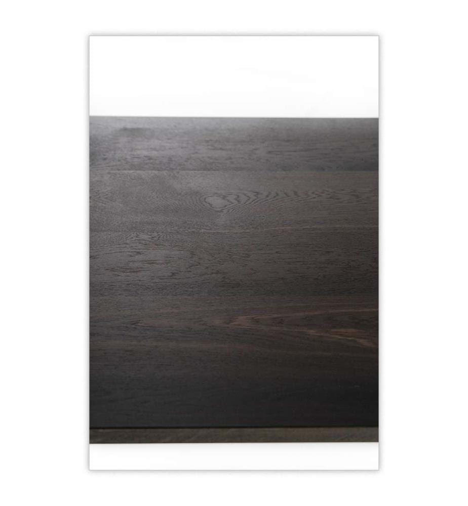 Tisch Scott 160 x 90 cm - Braun und Schwarz