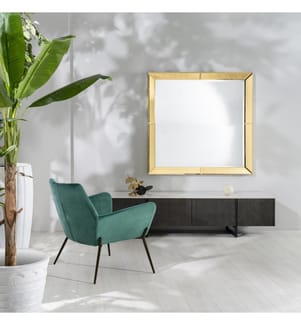 Eracle Wandspiegel 120x120 cm - Gold