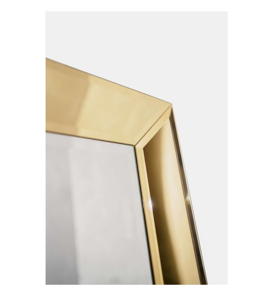 Eracle Wandspiegel 120x120 cm - Gold