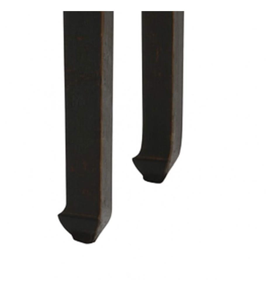 Consolle Wandkonsolentisch aus Holz 120x40x84 cm - Schwarz