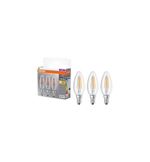 OSRAM - Lampe Base Filament 4W, E14 Blanc chaud (WW)