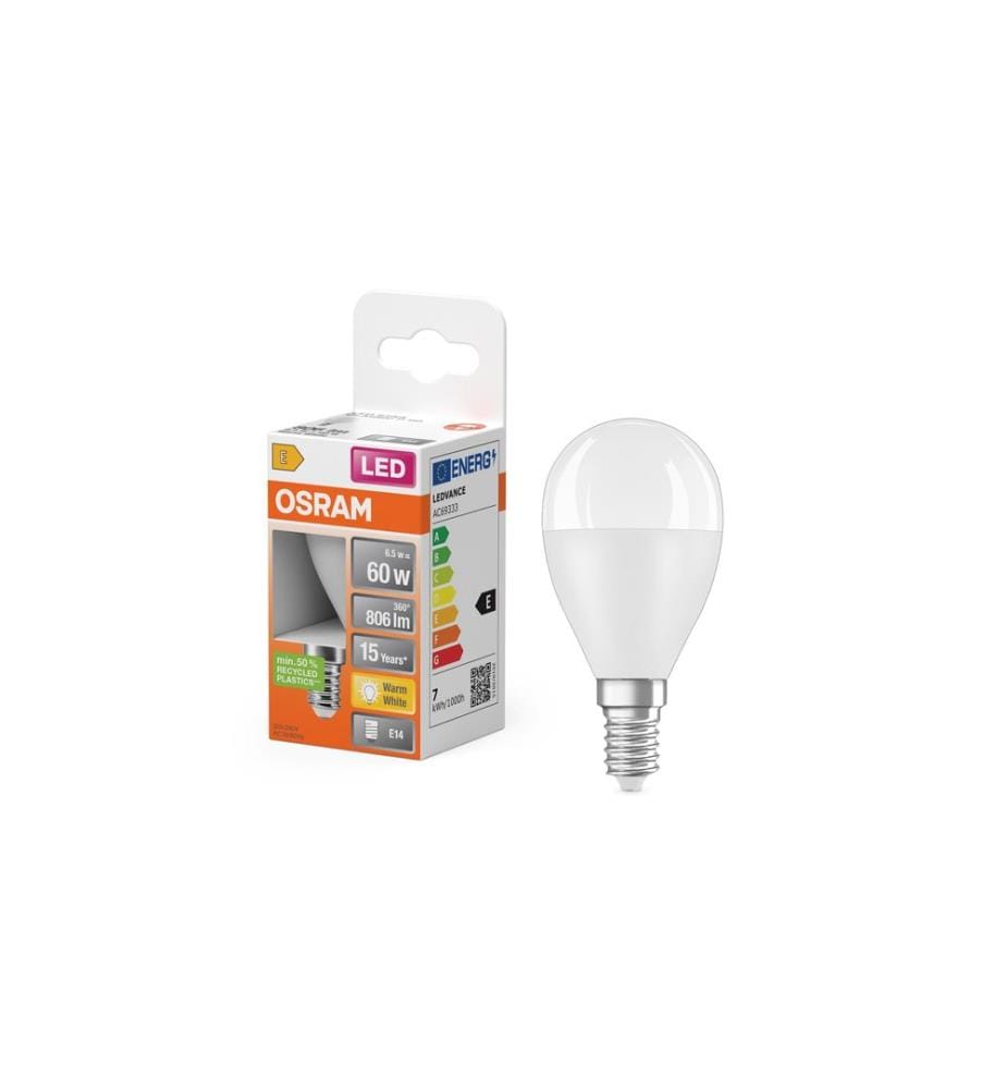 OSRAM - Lampe Star SMD, 7.5W, E14 Warmweiss (WW)