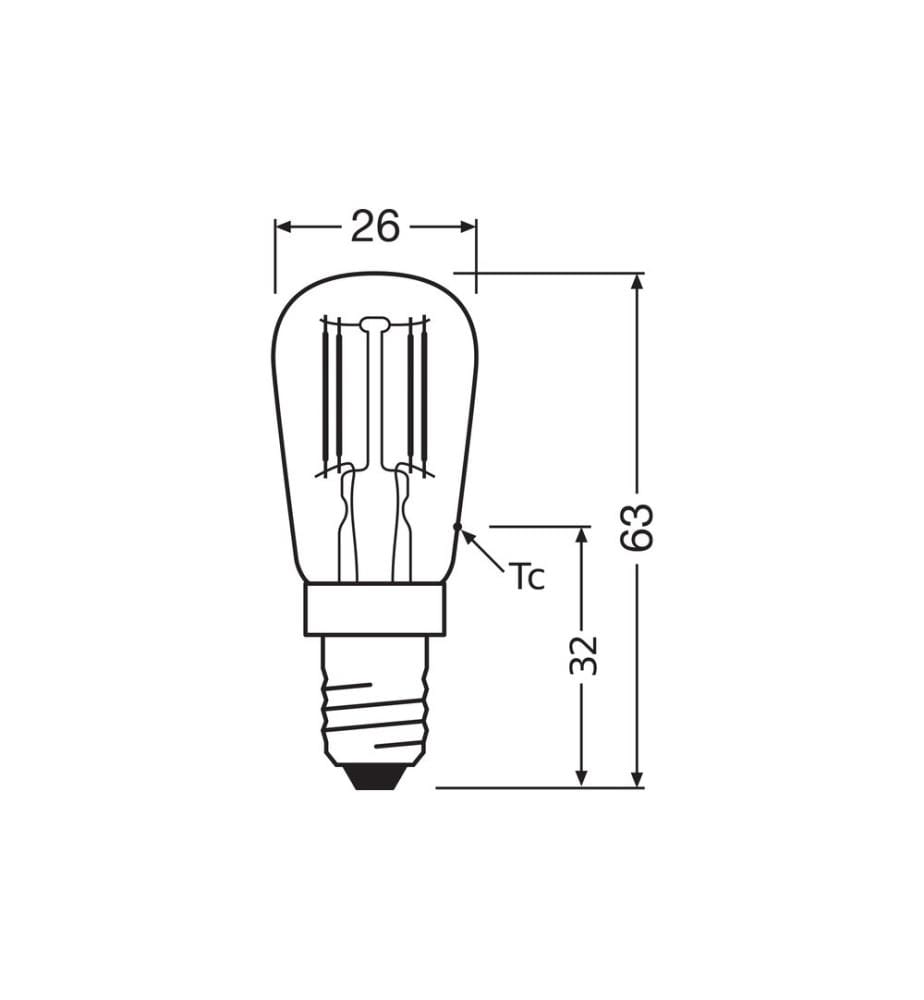 OSRAM - Lampe Star Special 10, 2.2W, E14 Blanc chaud (WW)