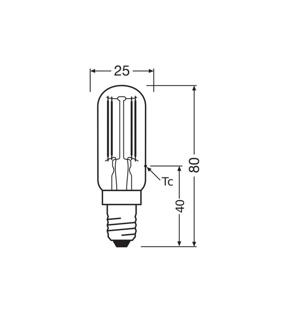 OSRAM - Lampe Star Special 40, 4W, E15 Blanc chaud (WW)