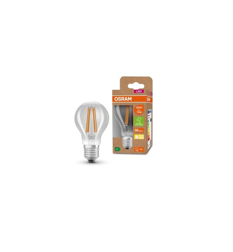OSRAM - Lampe Clas A 75, 5W, E27, Blanc chaud (WW)