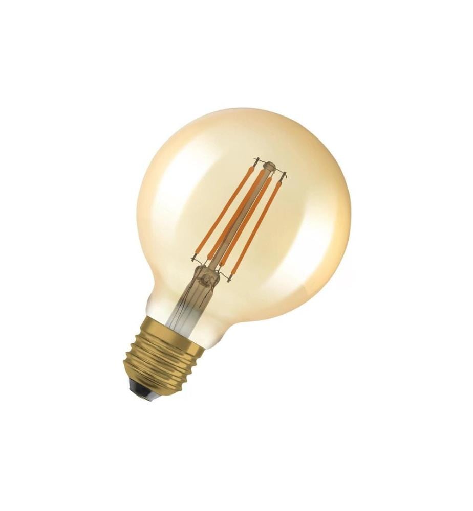 OSRAM - Lampe Vintage 1906 Globe, 6.5W, E27, Warmweiss (WW)