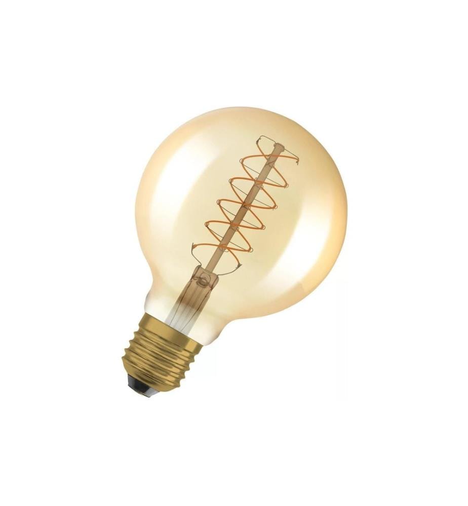 OSRAM - Lampe Vintage 1906 Globe, 7W, E27, Blanc chaud (WW)