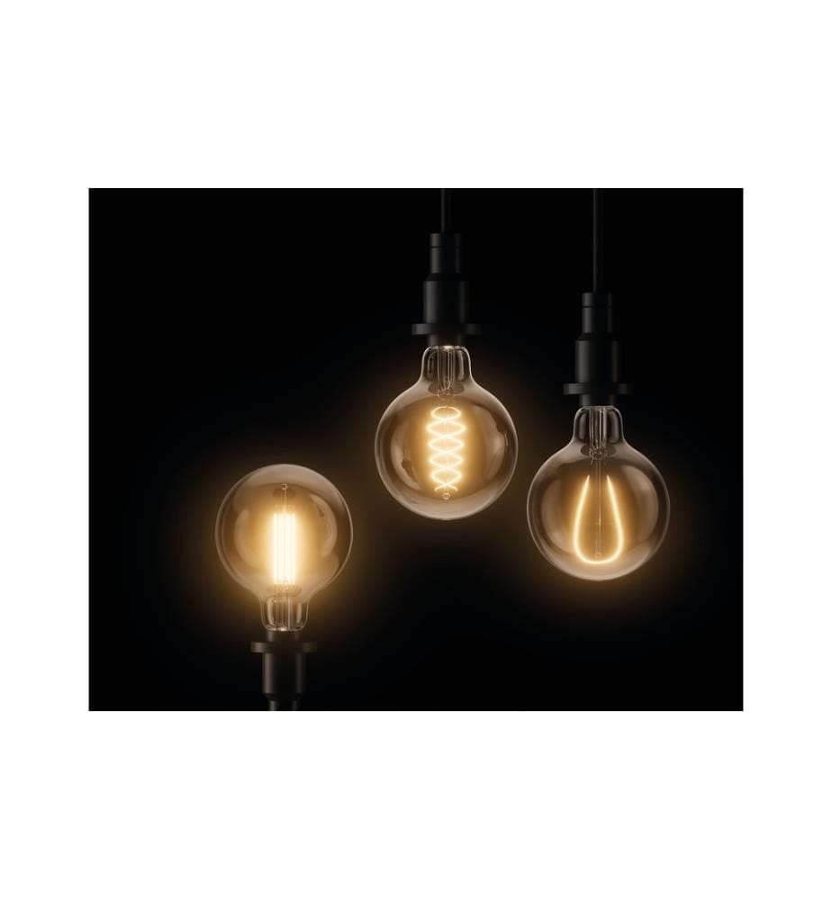 OSRAM - Lampe Vintage 1906 Globe95, 7.8W, E27, Blanc chaud (WW)