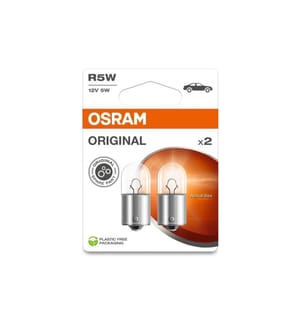 OSRAM - Témoins lumineux Original R5W BA15 s Voiture de tourisme