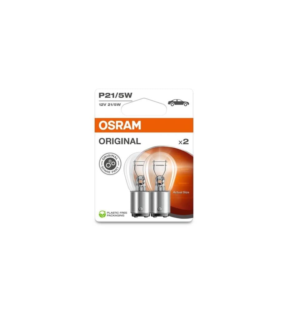 OSRAM - Témoins lumineux Original P21/5W BAY15d Voiture de tourisme