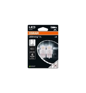 OSRAM - LEDriving SL P21/5W BAY15d Red Moto/Voiture de tourisme