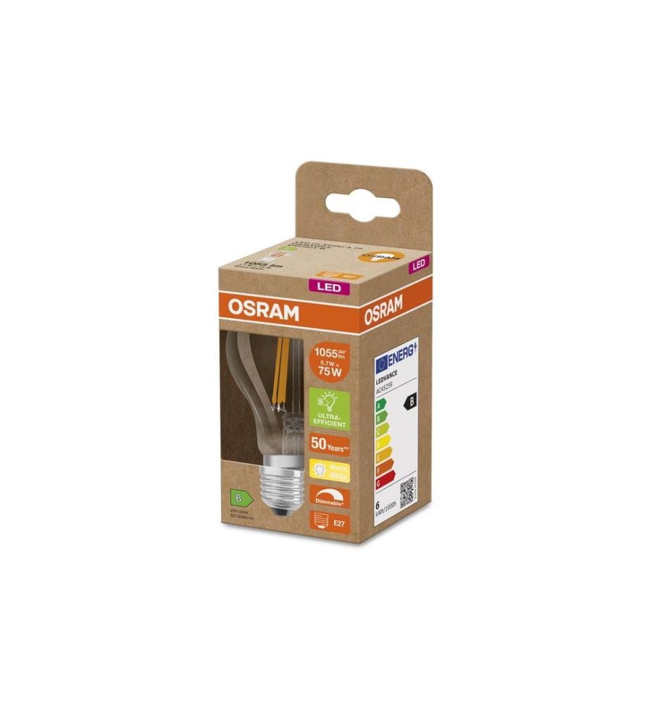 OSRAM - Lampe LED superstar+ classic A Warmweiss (WW)