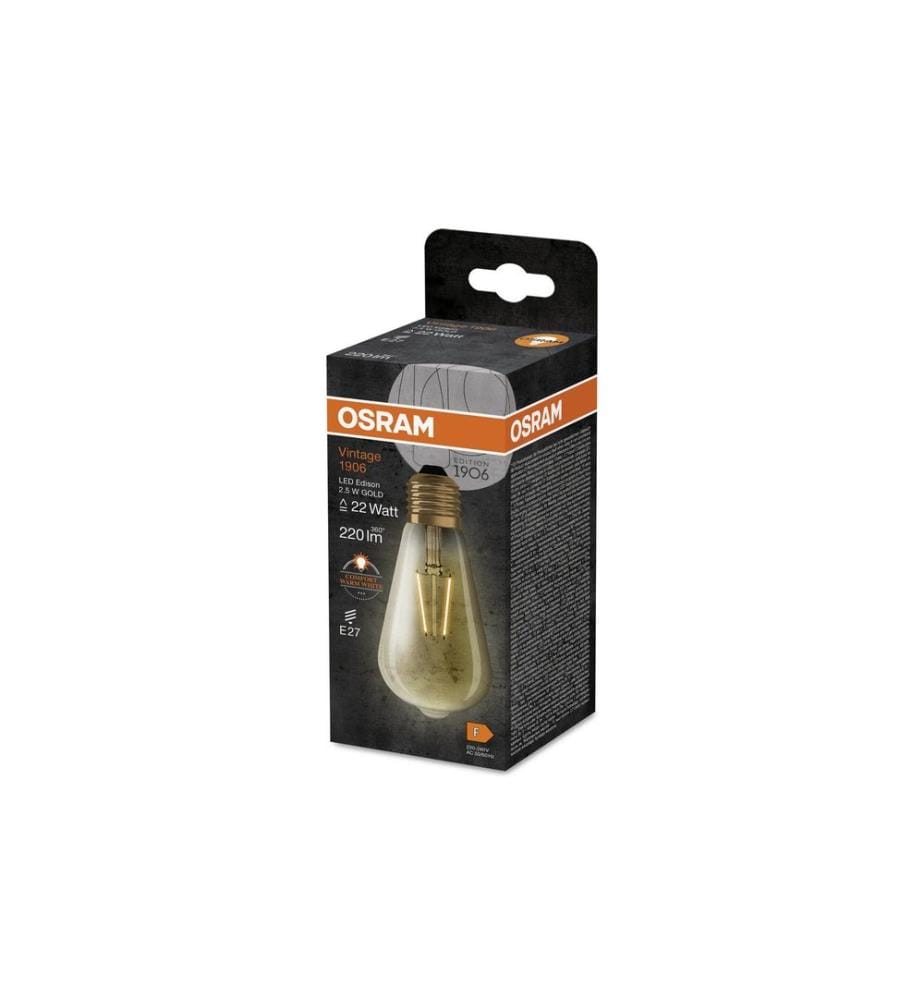 OSRAM - Vintage 1906 LED EDISON 2.8W, E27, Warmweiss (WW)