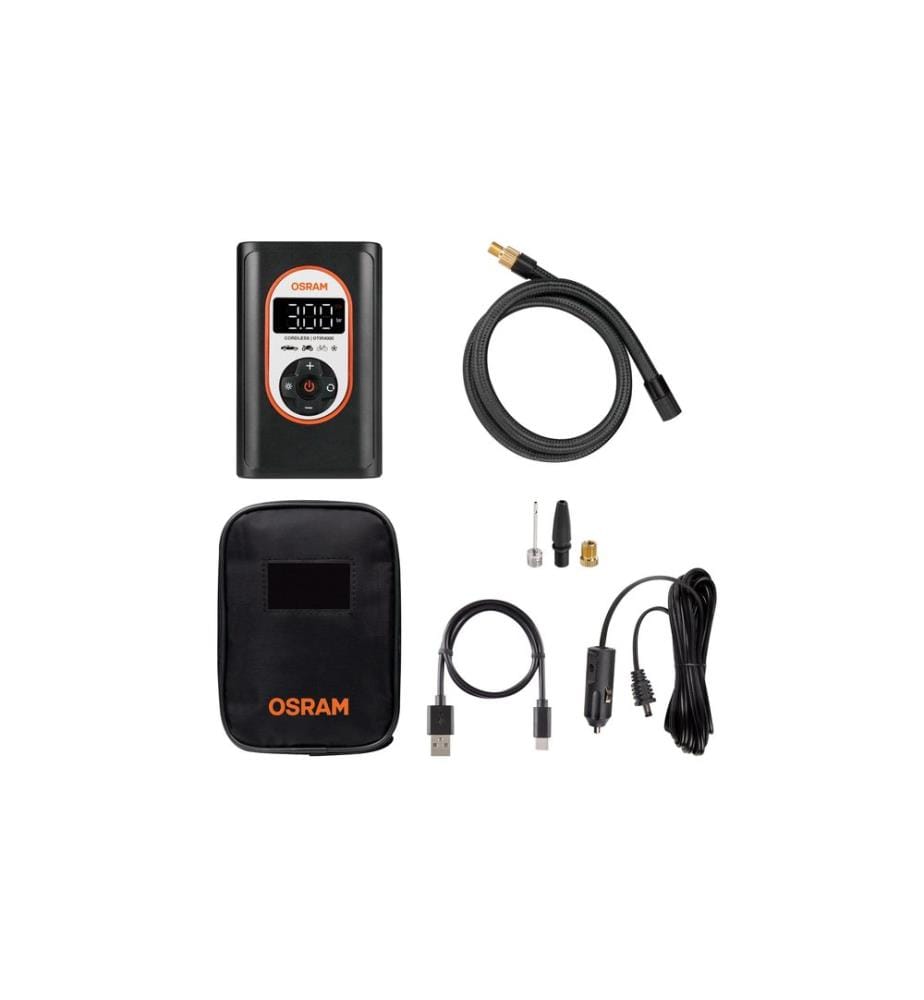 OSRAM - Luftkompressor TYREinflate 4000, 8.3 bar