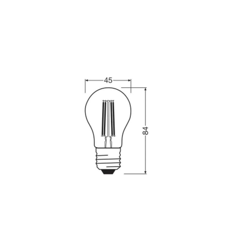OSRAM - Lampe LED star filame 3.4W Blanc chaud (WW)