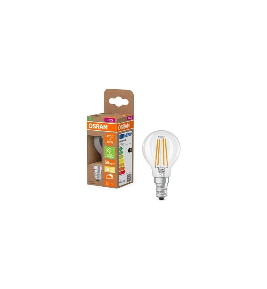 OSRAM - Lampe LED Classic P 40 Filament 2.5W Warmweiss (WW)