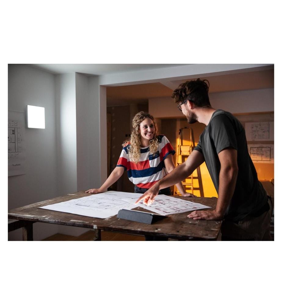 OSRAM - Panneau à LED SMART+ Matter Frameless Square 300 x 300 mm, TW