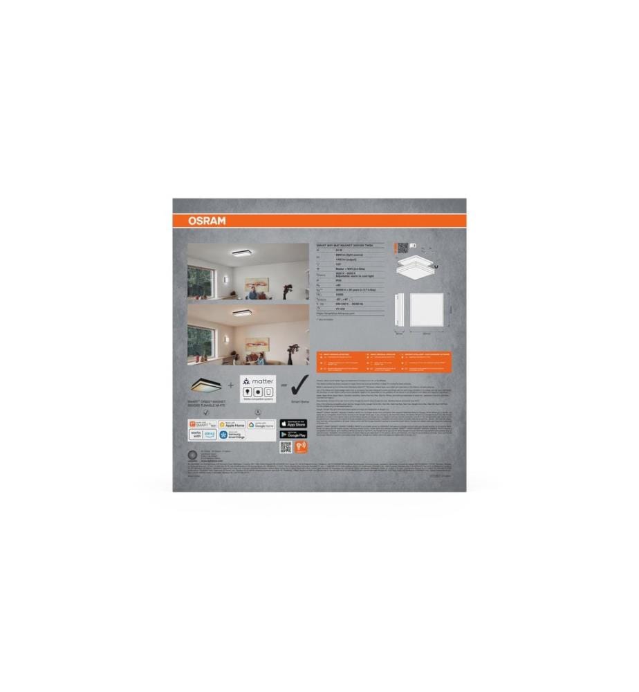 OSRAM - Plafonnier Aimant SMART+ Orbis 30 x 30 cm, TW