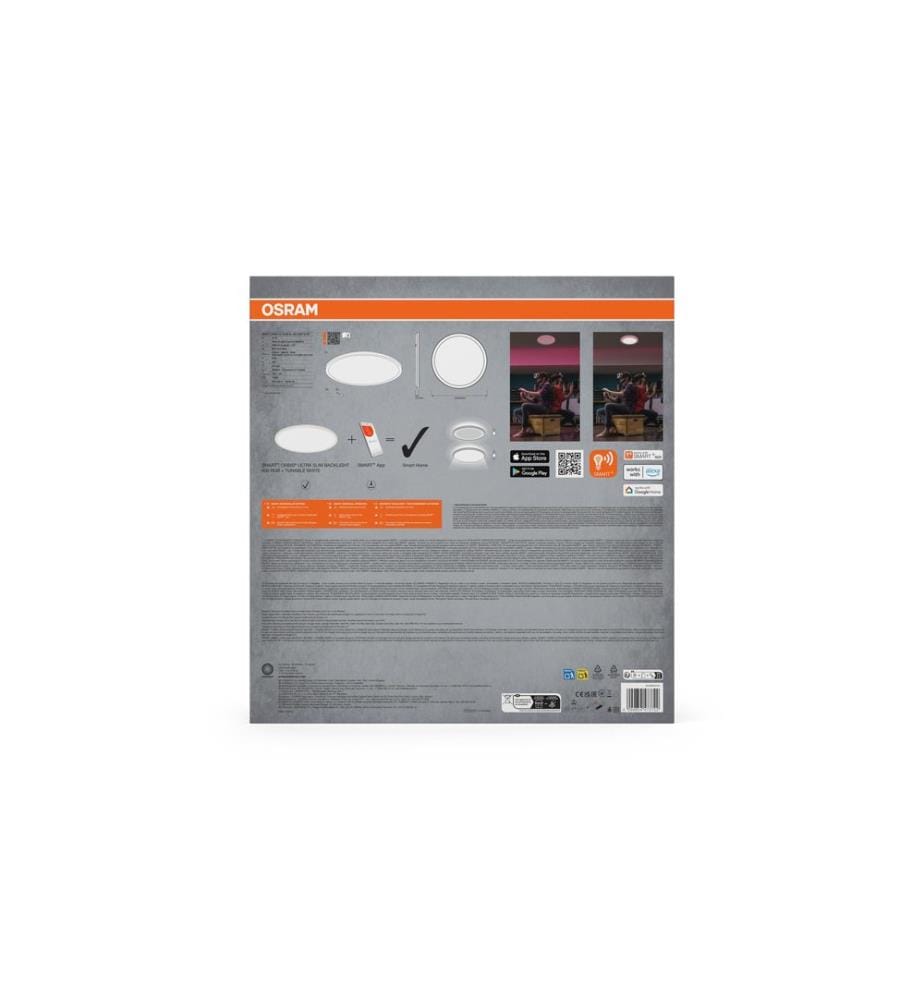OSRAM - Panneau à LED Smart+ Orbis Ceiling 400 mm, RGBW