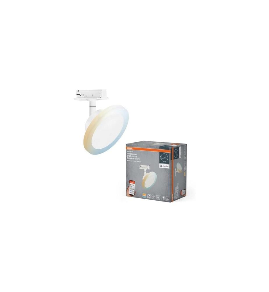 OSRAM - Spot LED sur rail SMART+ Tracklight Circle, Blanc