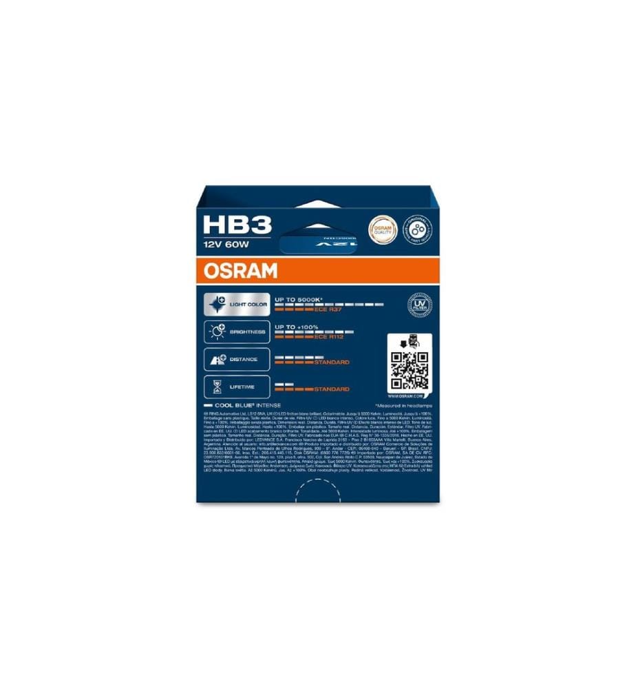OSRAM HB3 COOL BLUE INTENSE Voiture de tourisme