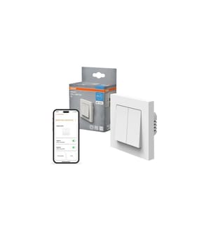 OSRAM SMART+ MATTER interrupteur mural 2 canaux