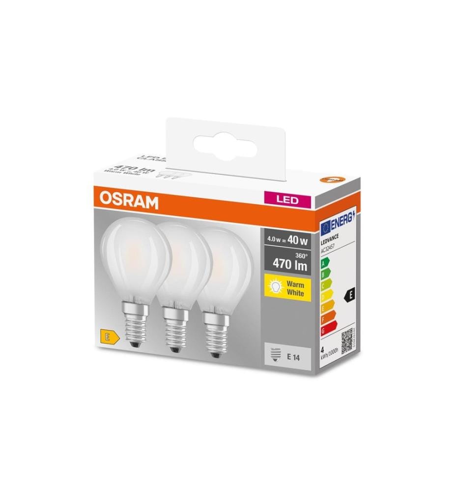 OSRAM Lampe Base Retro, 4W, E14 Blanc chaud (WW)
