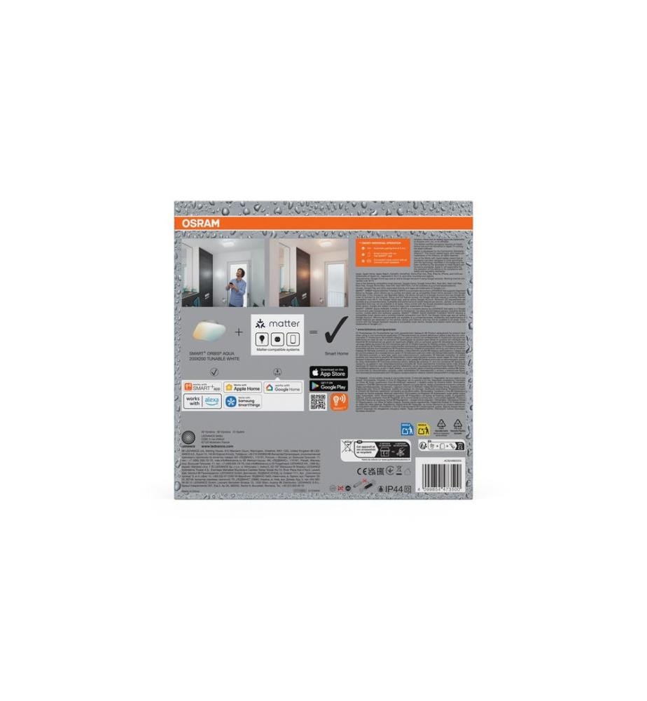 OSRAM Applique murale SMART+ Matter Orbis Wall Aqua 200 x 200 mm TW