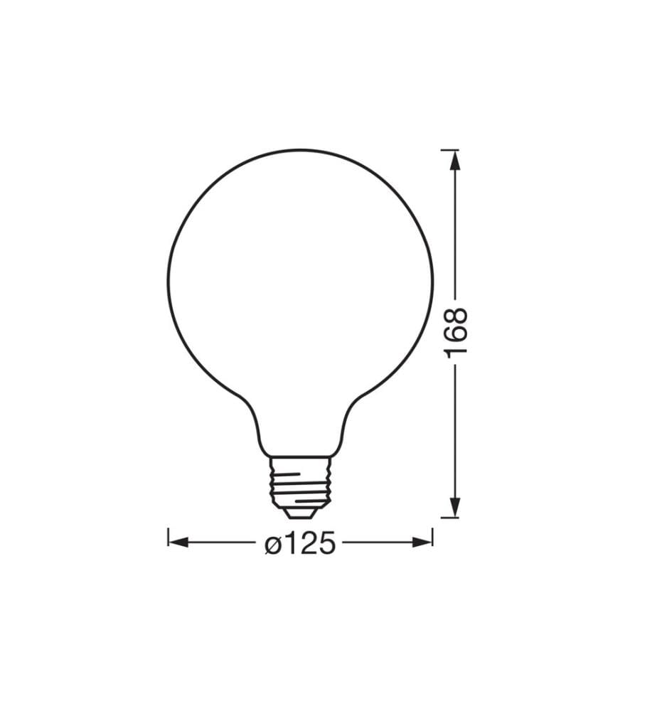 Ampoule OSRAM SMART+ WiFi Classic, E27, 2700 K, filament clair