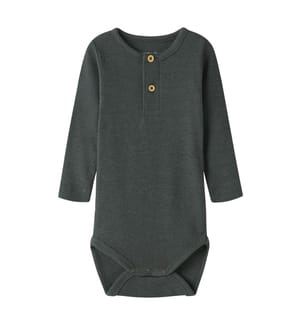 Body manches longues Kab - Gris Chiné