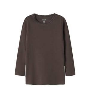 T-shirt manches longues Kab - Marron Foncé