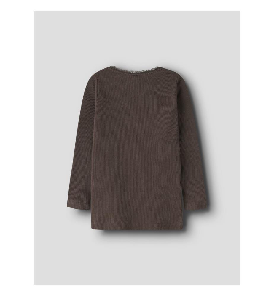 T-shirt manches longues Kab - Marron Foncé