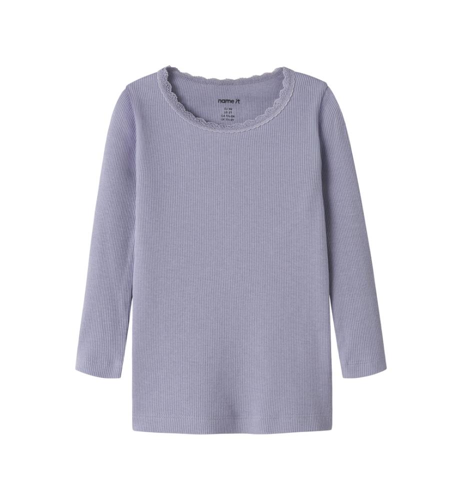 T-shirt manches longues Kab - Lilas Héritage
