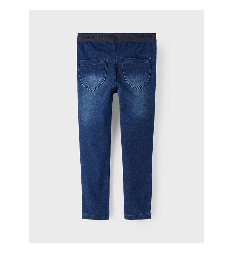 Jean - Dark Blue Denim Dark Sapphire Lurex