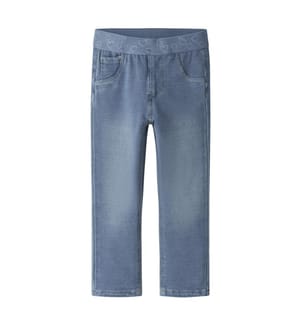 Jean slim Salli Coeurs - Denim Bleu Moyen