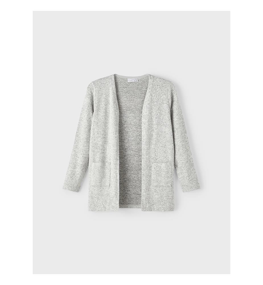 Cardigan en maille - Gris chiné