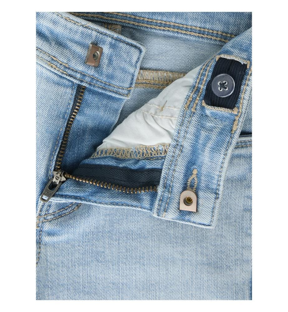 Jeans - Hellblauer, verwaschener Denim